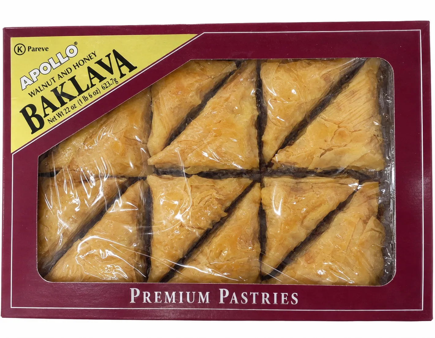 Apollo Baklava Pastry with Walnut & Honey