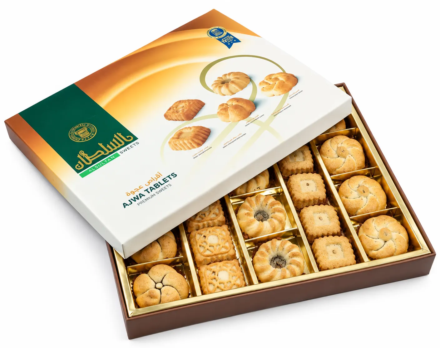 AlSultan Sweets Ajwa Tablets - 500 G , 17.6 OZ