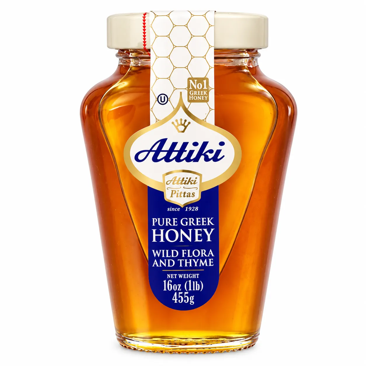 ATTIKI Greek Honey, 16 oz.