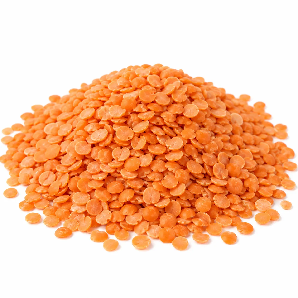 Mediterranean Red Lentils Split Double Polished, 55 lbs.