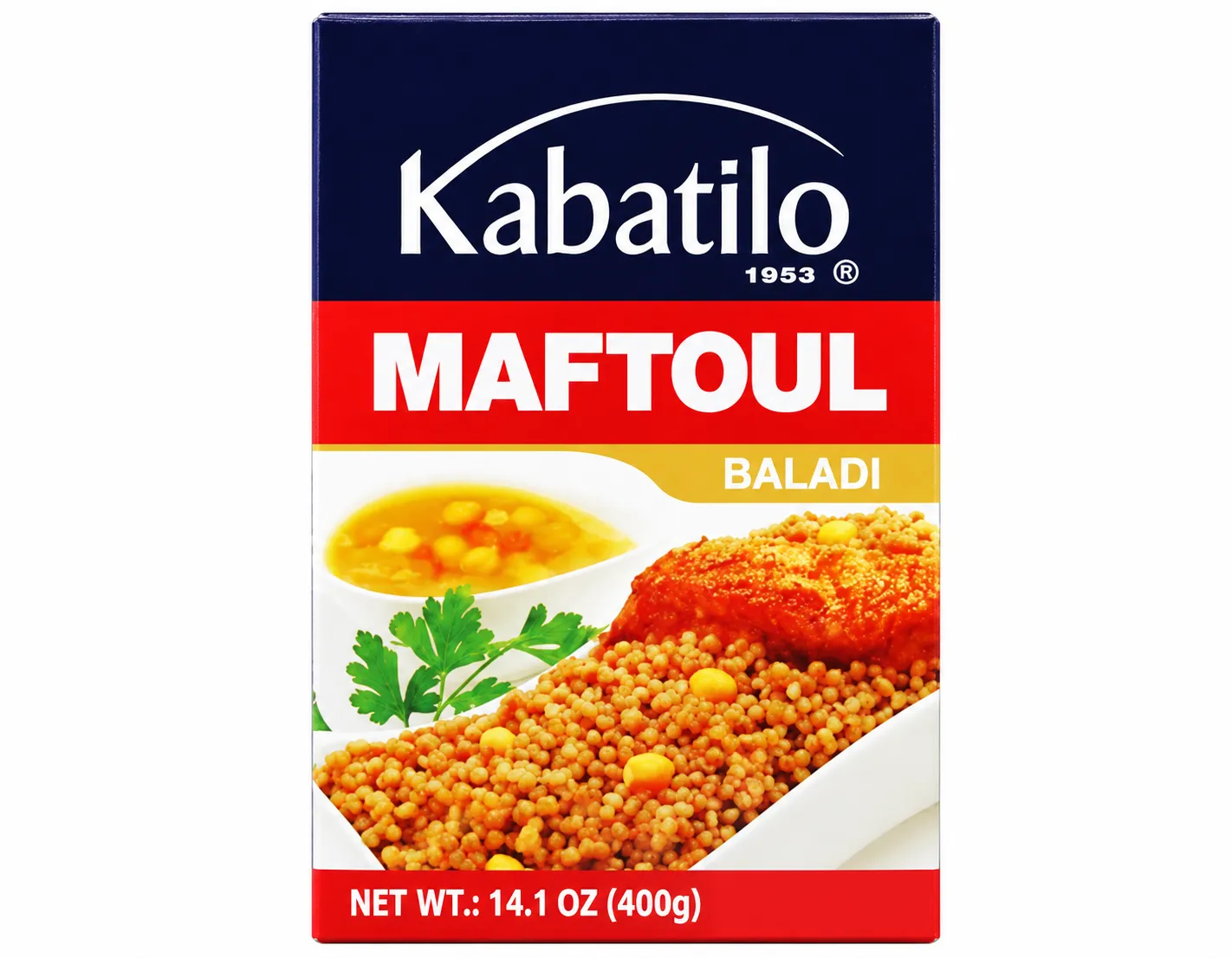 KABATILO Palestinian Couscous - Maftool, 400g.