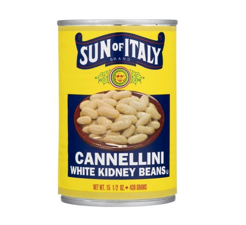 SUN of ITALY White Cannellini Beans, 15.5 oz.