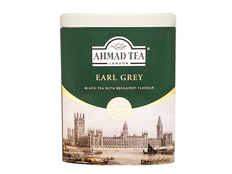 AHMAD TEA OF LONDON Ceylon with Earl Grey Tea - Tin